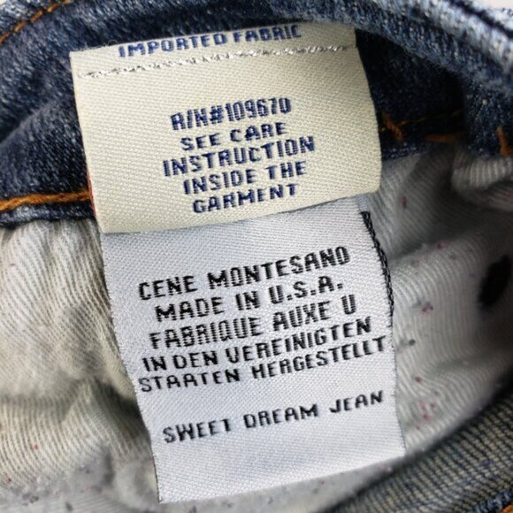 Citizens of Humanity Jeans "Boho #111" Stretch Low-Waist Bootcut Y2K size 28 - Picture 8 of 14